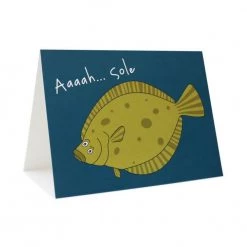 Davy Jones Tackle Aaaah...Sole Greetings Card