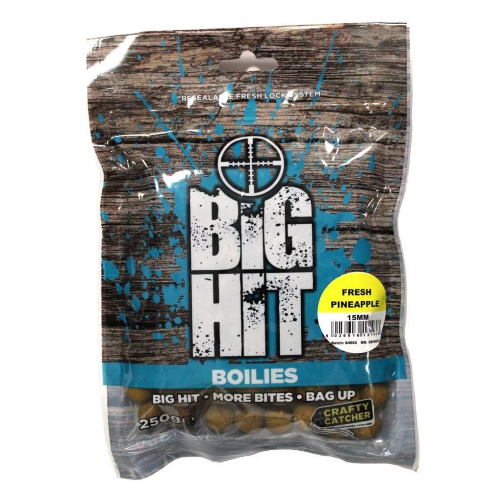 Davy Jones Tackle Big Hit Boilies Fresh Pineapple 250G 3 Davy Jones Tackle Big Hit Boilies Fresh Pineapple 250G