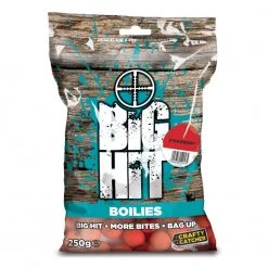 Davy Jones Tackle Crafty Catcher Big Hit Boilies Wild Strawberry 250G