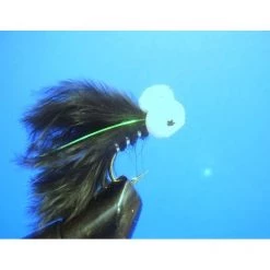 Davy Jones Tackle Booby Nymphs Black X6 Flies