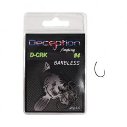 Davy Jones Tackle Deception D-Crk Barbless 4 10 Hooks Per Pack