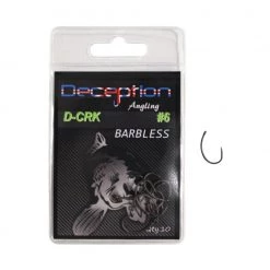 Davy Jones Tackle Deception D-Crk Barbless 6 10 Hooks Per Pack