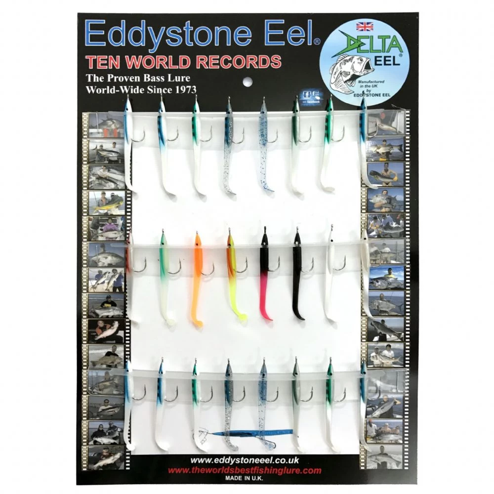 Davy Jones Tackle Eddystone Delta 50Mm Eels 3 Davy Jones Tackle Eddystone Delta 50Mm Eels