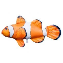 Davy Jones Tackle Fish Pillow Clownfish