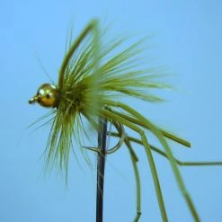 Davy Jones Tackle Flies G/H Rubber Leg Daddies Olive X6