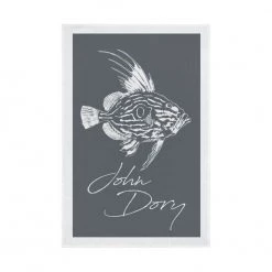 Davy Jones Tackle John Dory Tea Towel GIFTS
