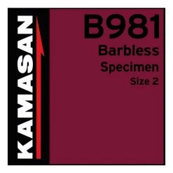 Davy Jones Tackle HOOKS Kamasan B981 Barbless 2