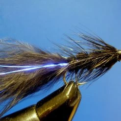 Davy Jones Tackle L/S G/H Lures Wooly Bugger Black X6