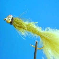 Davy Jones Tackle L/S G/Head Nymphs Olive Maribou X6