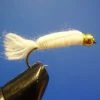 Davy Jones Tackle Flies L/S Lures Baby Doll White X6