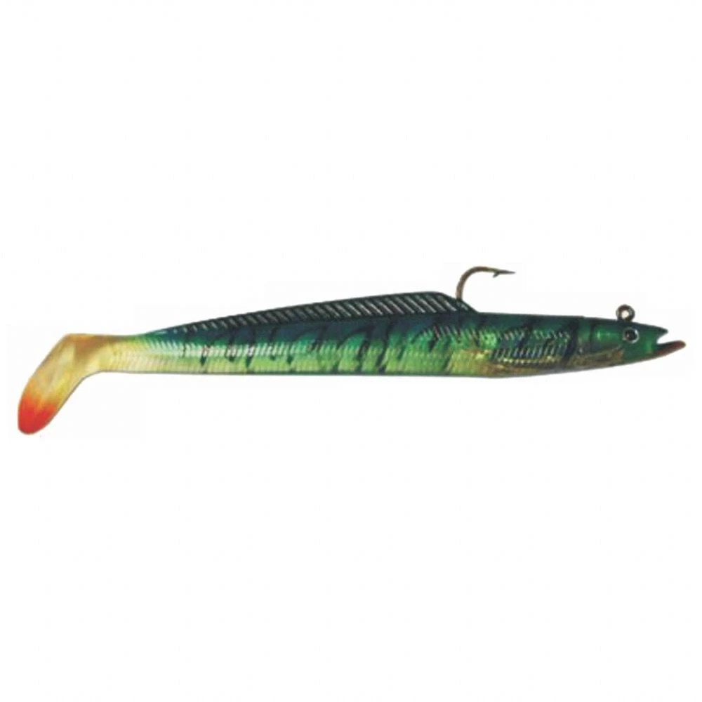 Davy Jones Tackle Eddystone Natural Sandeel 4" Green/Mackerel 3 Davy Jones Tackle Eddystone Natural Sandeel 4" Green/Mackerel
