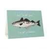 Davy Jones Tackle Not Tonight Dear Greetings Card GIFTS