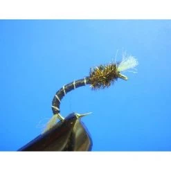 Davy Jones Tackle Nymphs Black Buzzer X6 Flies
