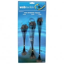 Davy Jones Tackle Pike Spinning Traces 72Pk