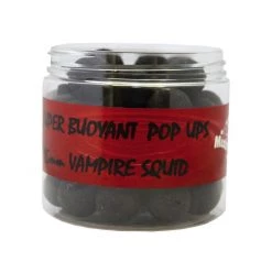 Davy Jones Tackle Pop Ups Squid & Black Pepper 15Mm 200Ml Mistral