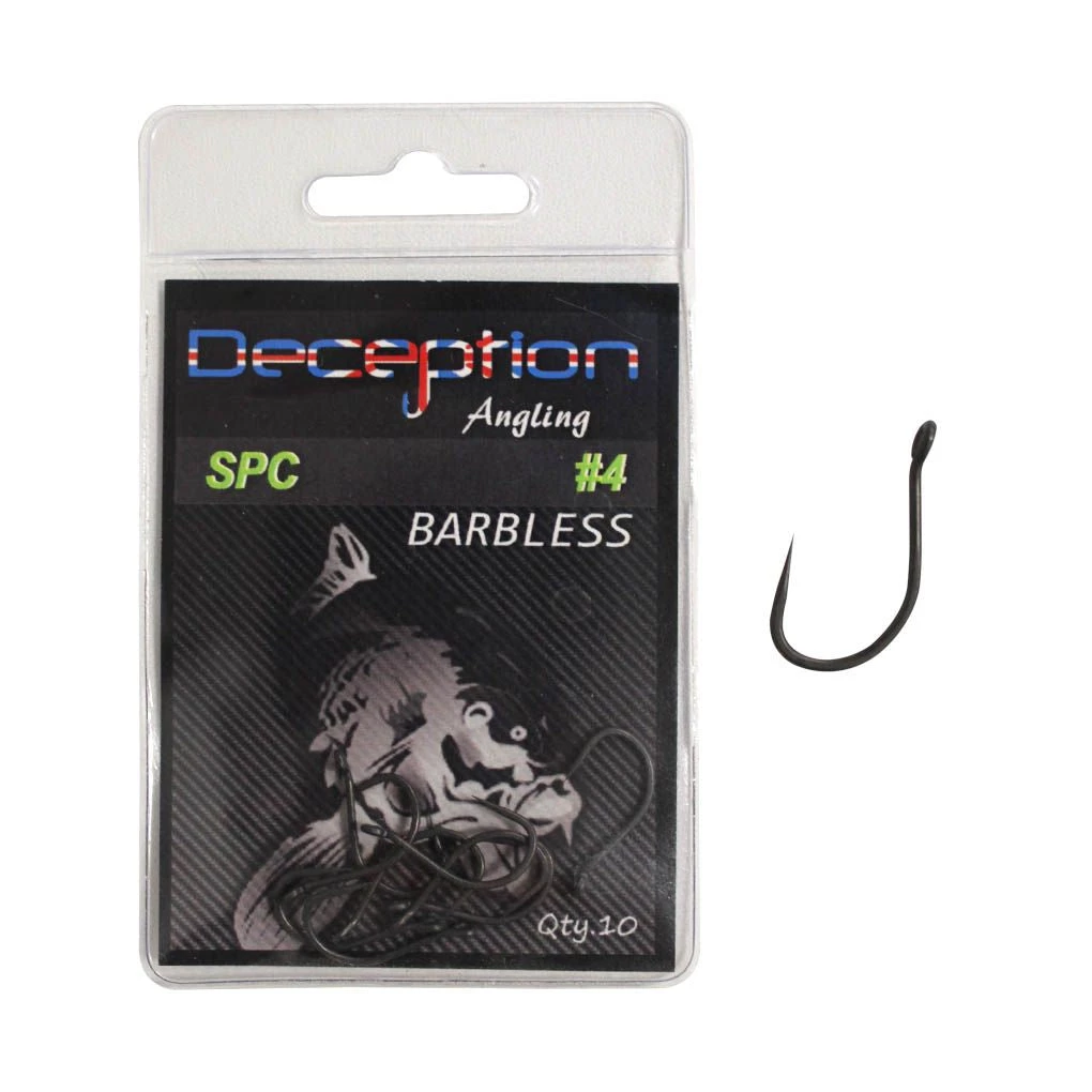 Davy Jones Tackle Deception Spc Barbless 4 10 Hooks Per Pack 3 Davy Jones Tackle Deception Spc Barbless 4 10 Hooks Per Pack