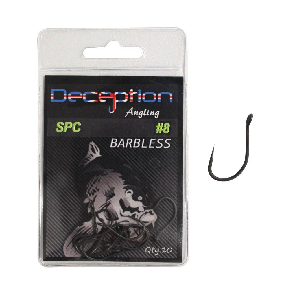 Davy Jones Tackle Deception Spc Barbless 8 10 Hooks Per Pack 3 Davy Jones Tackle Deception Spc Barbless 8 10 Hooks Per Pack