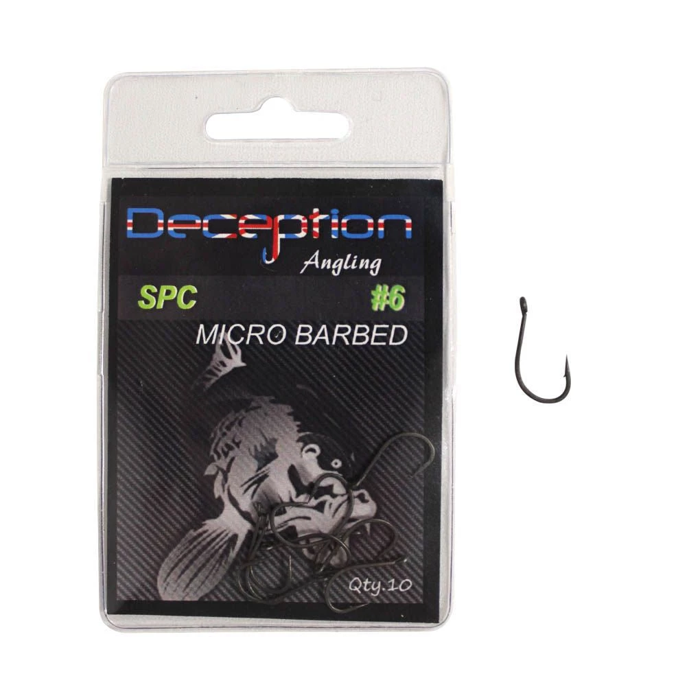 Davy Jones Tackle Deception Spc Micro Barbed 6 10 Hooks Per Pack 3 Davy Jones Tackle Deception Spc Micro Barbed 6 10 Hooks Per Pack