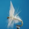 Davy Jones Tackle Std Dry Flies White Moth X6