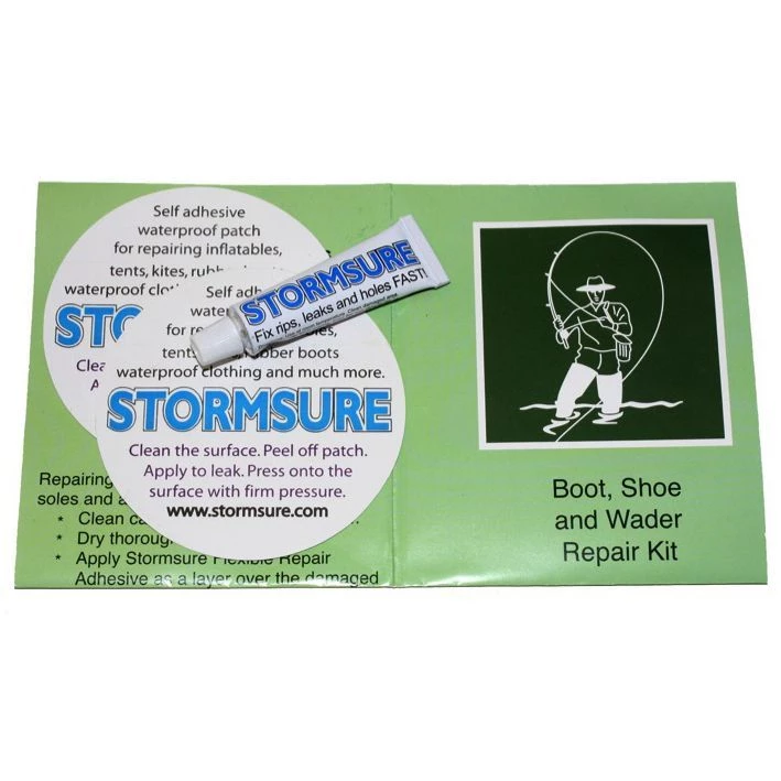 Davy Jones Tackle Stormsure Boot Shoe & Wader Repair Kit Repair Kits 3 Davy Jones Tackle Stormsure Boot Shoe & Wader Repair Kit Repair Kits