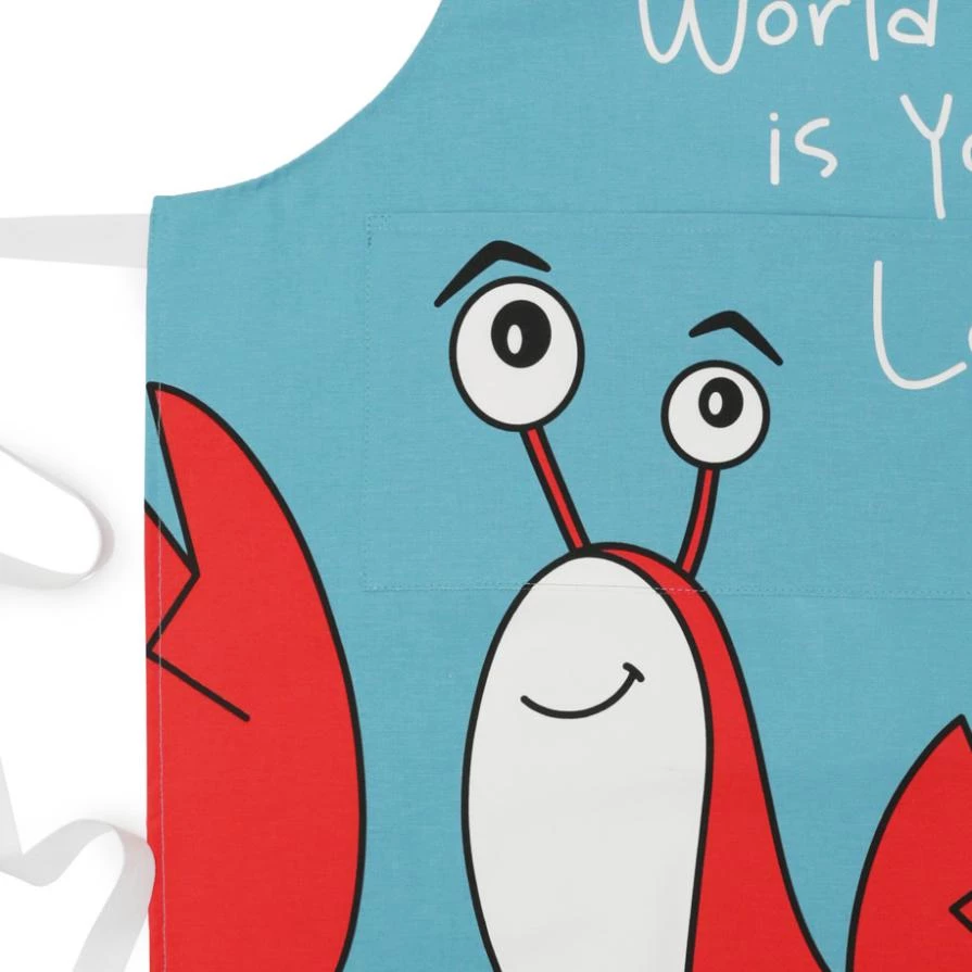 Davy Jones Tackle The World Is Your Lobster Apron By Gone Crabbing GIFTS 4 Davy Jones Tackle The World Is Your Lobster Apron By Gone Crabbing GIFTS