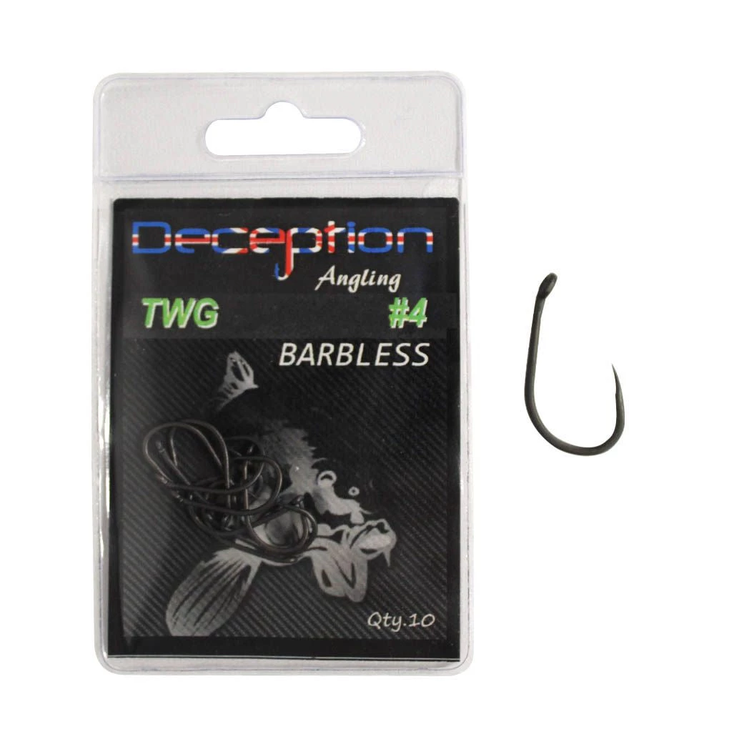 Davy Jones Tackle Deception Twg Barbless 4 10 Hooks Per Pack 3 Davy Jones Tackle Deception Twg Barbless 4 10 Hooks Per Pack