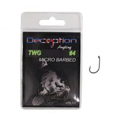 Davy Jones Tackle Deception Twg Micro Barbed 4 10 Hooks Per Pack