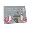 Davy Jones Tackle Two Prawns At A Disco Greetings Card GIFTS