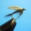 Davy Jones Tackle Wet Flies Black Gnat X6