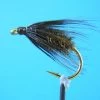 Davy Jones Tackle Wet Flies Black & Peacock X6