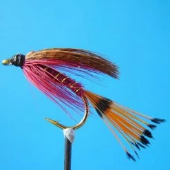 Davy Jones Tackle Wet Flies Mallard & Claret X6