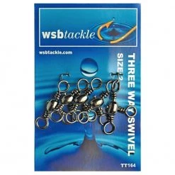 Davy Jones Tackle Wsb 3 Way Swivel 2 S/Serv Swivels Bulk & Self-Service