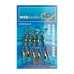 Davy Jones Tackle Swivels Bulk & Self-Service Wsb American Snap 4 S/Serv