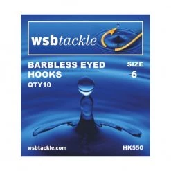 Davy Jones Tackle Wsb Barbless Eyed 6
