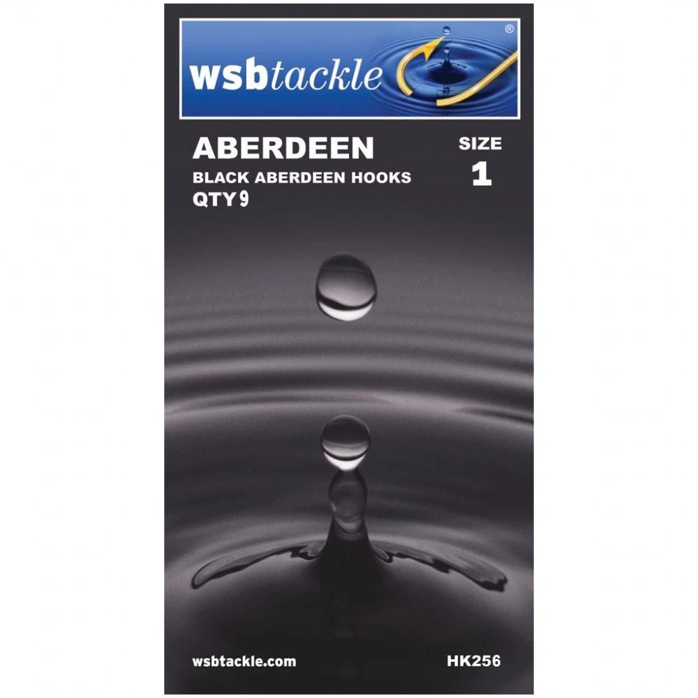 Davy Jones Tackle Wsb Black Aberdeen 1 HOOKS 3 Davy Jones Tackle Wsb Black Aberdeen 1 HOOKS