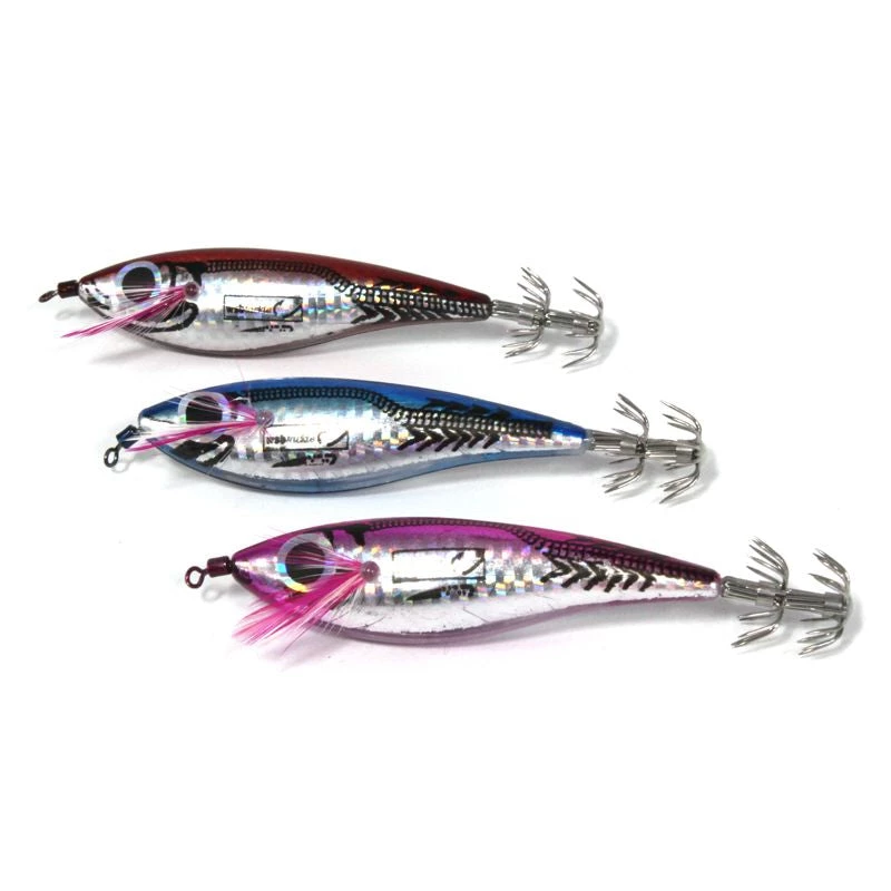Davy Jones Tackle Spinners, Lures & Wedges Wsb Holographic Squid Jigs 3 Davy Jones Tackle Spinners, Lures & Wedges Wsb Holographic Squid Jigs