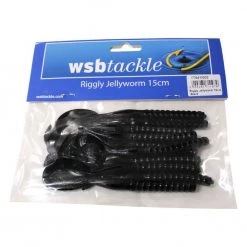 Davy Jones Tackle Wsb Riggly Jellyworm 15Cm Black