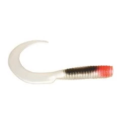Davy Jones Tackle Wsb Ripple Jelly Worm 12.5Cm Red/Blk/Sil Spinners, Lures & Wedges