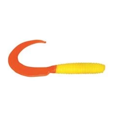 Davy Jones Tackle Wsb Ripple Jelly Worm 18Cm Yell/Ora