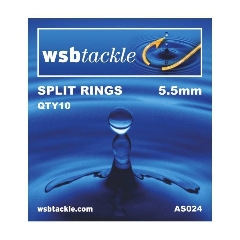 Davy Jones Tackle Traces, Crimps & Split Rings Wsb Split Rings 16Mm 3 Davy Jones Tackle Traces, Crimps & Split Rings Wsb Split Rings 16Mm