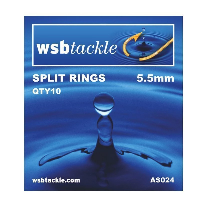 Davy Jones Tackle Traces, Crimps & Split Rings Wsb Split Rings 20Mm 3 Davy Jones Tackle Traces, Crimps & Split Rings Wsb Split Rings 20Mm
