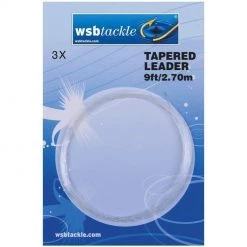Davy Jones Tackle Wsb Tapered Leaders 4X 5Lb Fly Lines, Leaders & Boxes