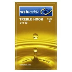 Davy Jones Tackle Wsb Treble Hks Sz 4 HOOKS