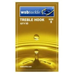 Davy Jones Tackle HOOKS Wsb Treble Hks Sz 8